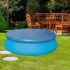 12Ft Swimming Pool Cover Protector Dustproof Waterproof Paddling Pool Cover