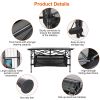 Folding Camping Table Portable Lightweight Aluminum Roll-Up Picnic Bbq Desk With Carrying Bag Heavy Duty Outdoor Beach Backyard Party Patio