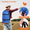 2 People Sleeping Bag For Adult Kids Lightweight Water Resistant Camping Cotton Liner Cold Warm Weather Indoor Outdoor Use 3 Season With Sack For Spri