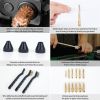 Universal Gun Cleaning Kit Gun Cleaning Brushes Mops Muff Guard W/ Carrying Case For Rifles Pistols Handguns Shotguns