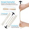 Universal Gun Cleaning Kit Gun Cleaning Brushes Mops Muff Guard W/ Carrying Case For Rifles Pistols Handguns Shotguns