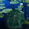 Fishing Trap Net Portable Folded Fishing Bait Trap Shrimp Minnow Crab Bait Net 6 Sides 6 Holes Crayfish Cast Mesh Trap Automatic