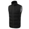 Heated Vest Men Women Heated Jacket With 23 Heating Zones 3 Heat Levels Usb Powered Machine Washable For Winter Hiking Skiing Skating Outdoor Activiti
