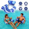 Inflatable Pool Float For Adult Inflatable Hammock Floating Lounge Chair For Party Summer Water Beach Lake Fun