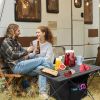 Foldable Camping Table With Storage Basket Rustproof Portable Aluminum Alloy Roll-Up Camping Table With Carrying Bag For Camping Hiking Bbq Picnic Fis