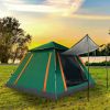 4-5 Person Camping Tent Outdoor Foldable Waterproof Tent With 2 Mosquito Nets Windows Carrying Bag For Hiking Climbing Adventure Fishing