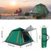 4-5 Person Camping Tent Outdoor Foldable Waterproof Tent With 2 Mosquito Nets Windows Carrying Bag For Hiking Climbing Adventure Fishing