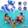 Inflatable Pool Float For Adult Inflatable Hammock Floating Lounge Chair For Party Summer Water Beach Lake Fun