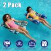 2 Pack Inflatable Pool Floats For Adult Inflatable Hammocks Floating Lounge Chairs For Party Summer Water Beach Lake Fun