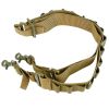 Tactical Shotgun Sling 2 Point Gun Sling Adjustable Shoulder Strap Rifle Shotgun Belts W/ 15-Shell Holders